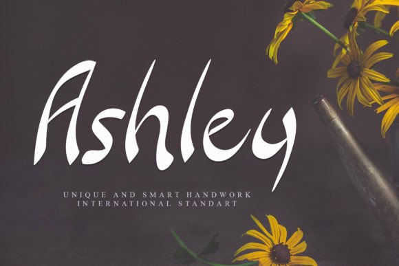 Ashley Font Poster 1