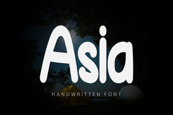 Asia Font Poster 1