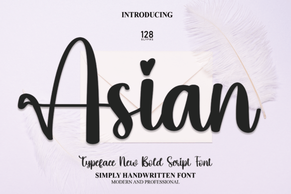 Asian Font Poster 1