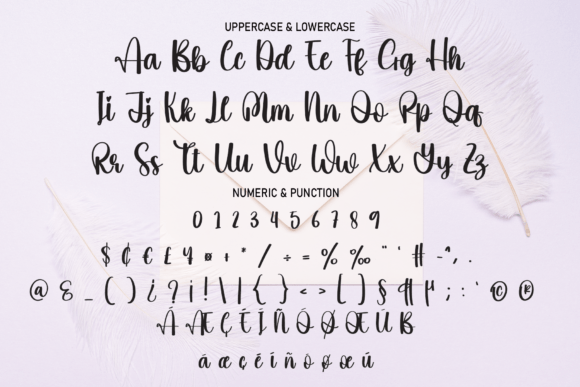 Asian Font Poster 7