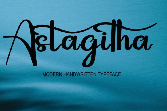 Astagitha Font Poster 1