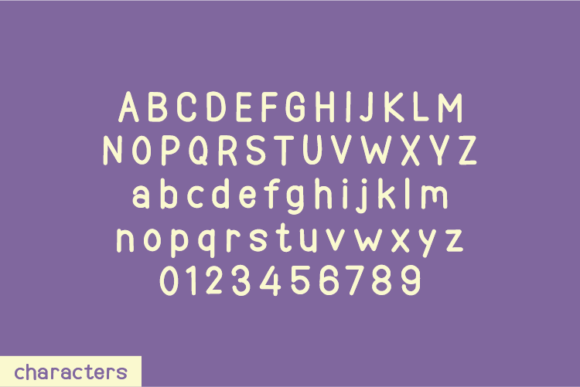Attentions Font Poster 2