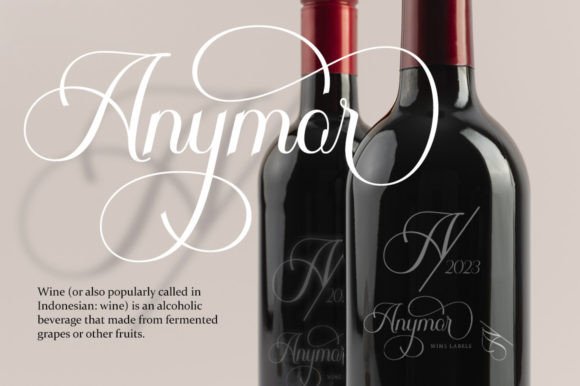 Aubgane Font Poster 2