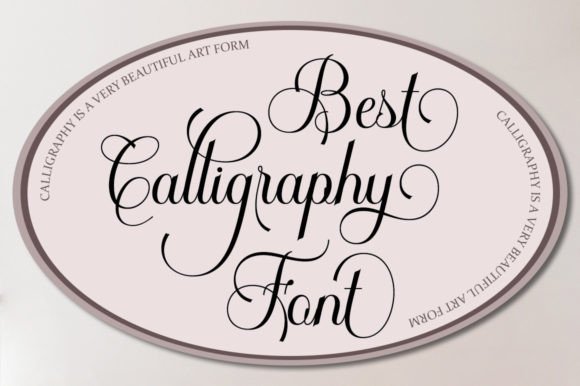 Aubgane Font Poster 3