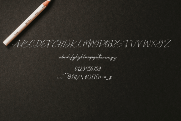 Auromagasit Font Poster 5