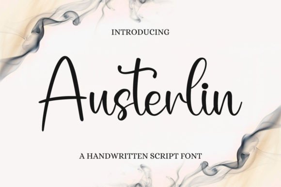 Austerlin Font Poster 1