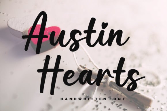 Austin Hearts Font