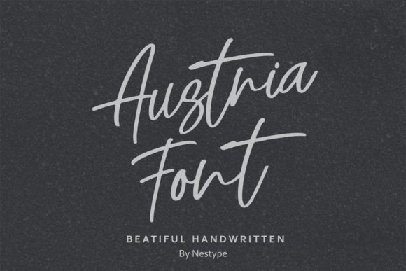 Austria Font Poster 1