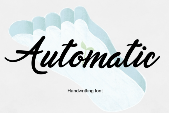 Automatic Font Poster 1