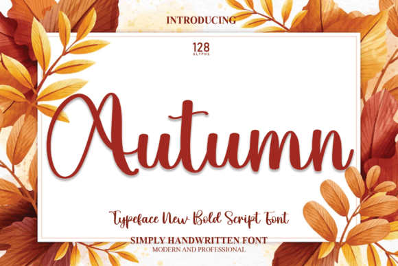 Autumn Font Poster 1