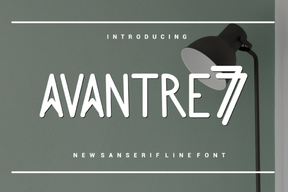 Avantre77 Font Poster 1