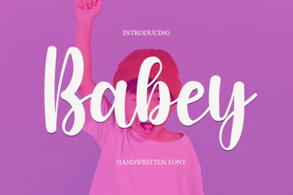 Babey Font Poster 1