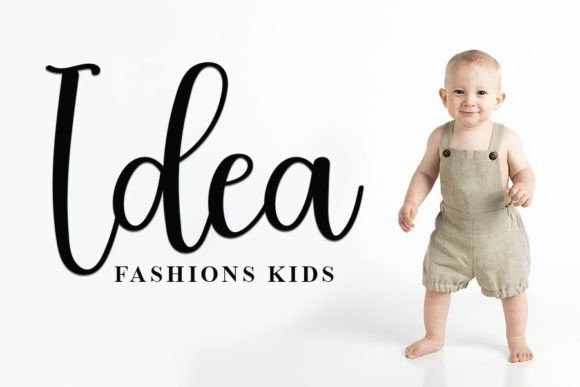 Babies Font Poster 5