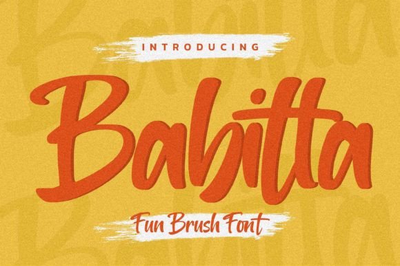 Babitta Font Poster 1