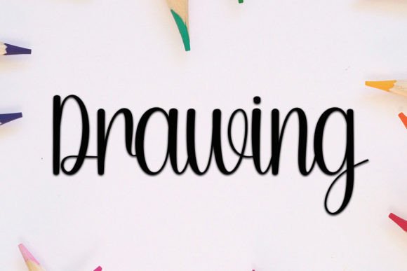 Baby Font Poster 4
