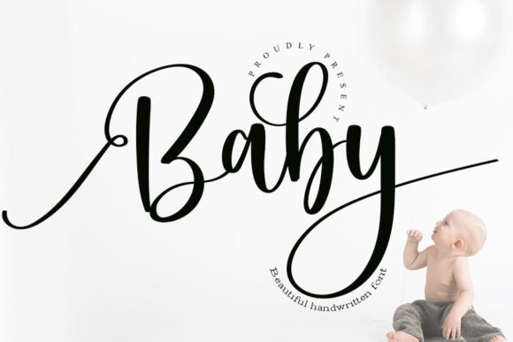 Baby Font Poster 1