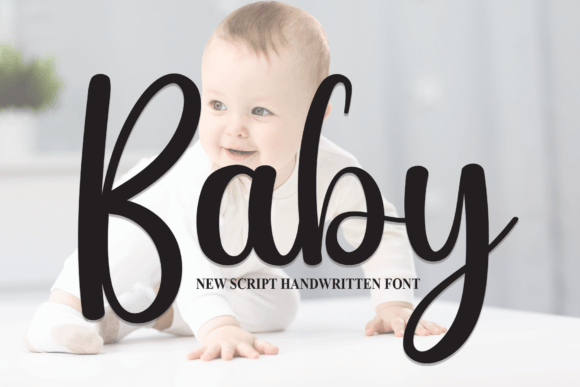 Baby Font Poster 1