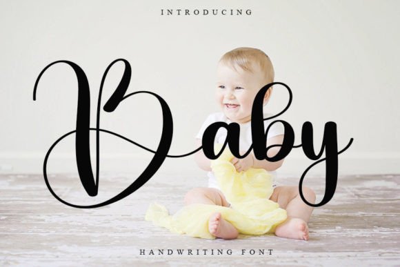 Baby Font Poster 1