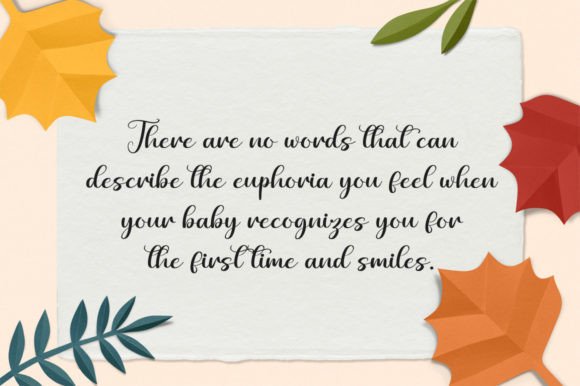 Baby Angelina Font Poster 2