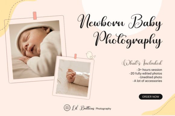 Baby Angelina Font Poster 3