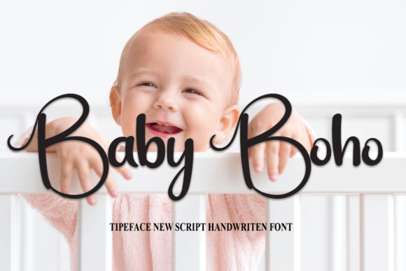 Baby Boho Font Baby Boho Font Poster 1