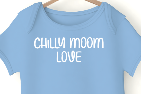 Baby Chubby Font Poster 3