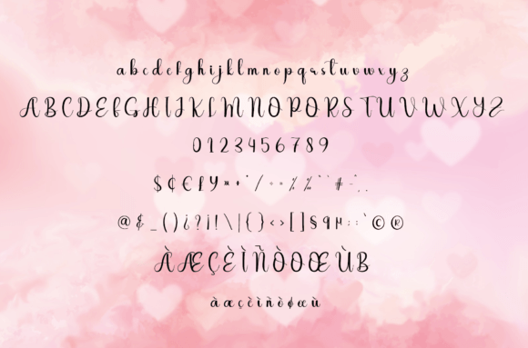 Baby Duck Font Poster 6