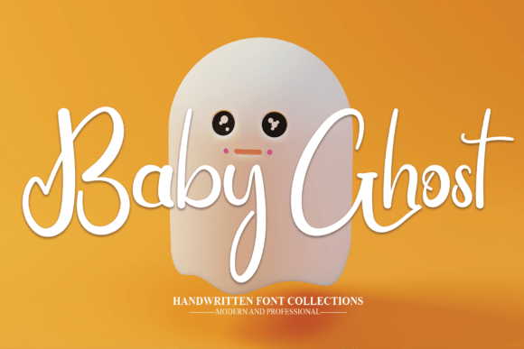 Baby Ghost Font Poster 1