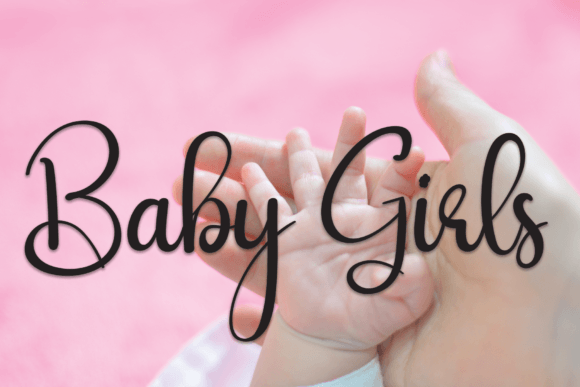 Baby Girls Font