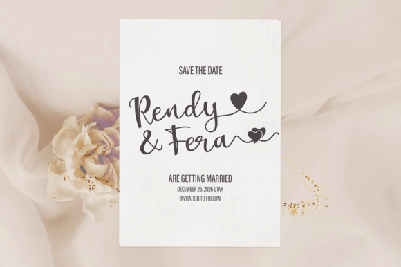 Baby Love Font Poster 4