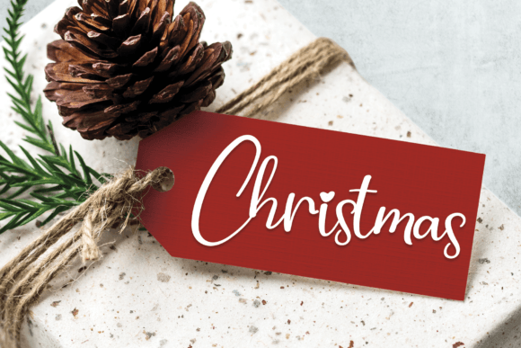 Baby Santa Font Poster 4