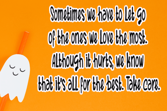 Baby Sister Font Poster 4