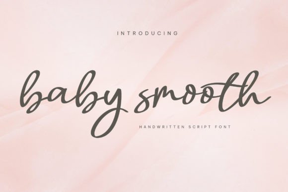 Baby Smooth Font Poster 1