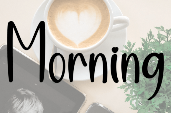 Baby Valentine Font Poster 2