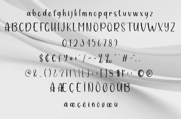 Baby Valentine Font Poster 6