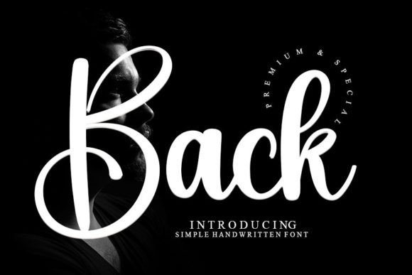 Back Font Poster 1