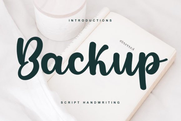 Backup Font Poster 1