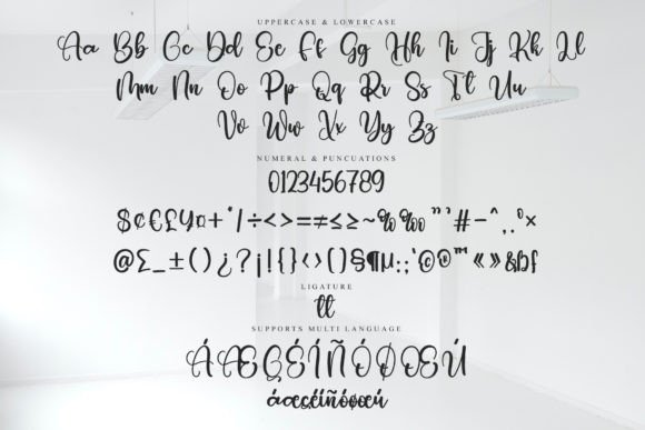 Backward Font Poster 4
