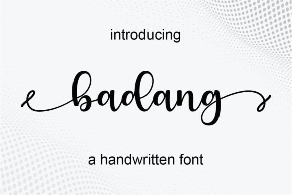 Badang Font