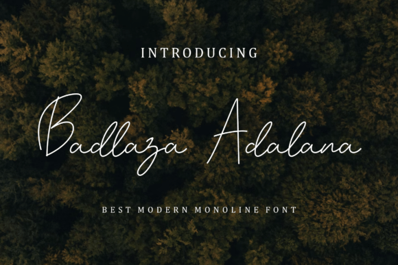 Badlaza Adalana Font