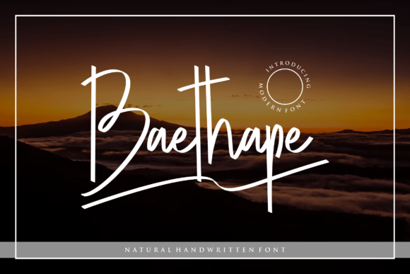 Baethape Font