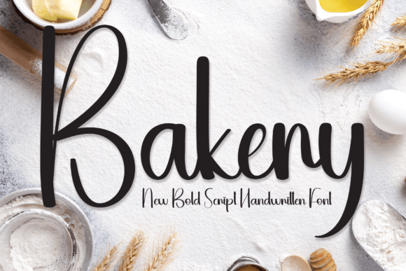 Bakery Font Poster 1