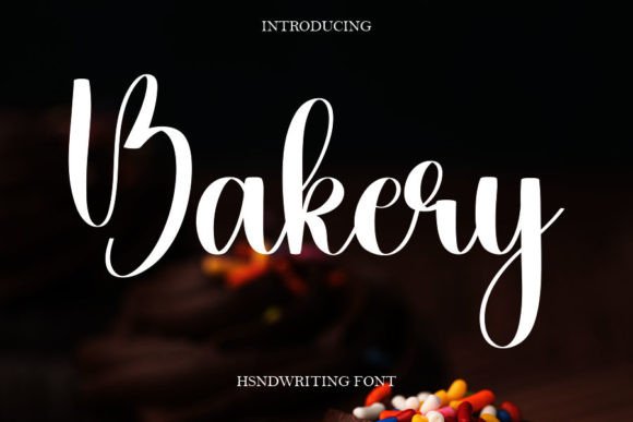 Bakery Font Poster 1