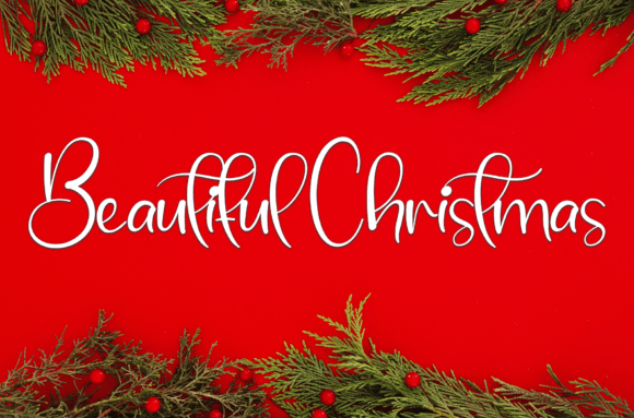 Bakery Christmas Font Poster 2