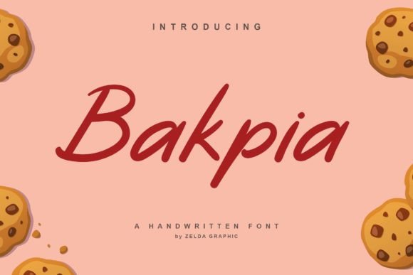 Bakpia Font Poster 1