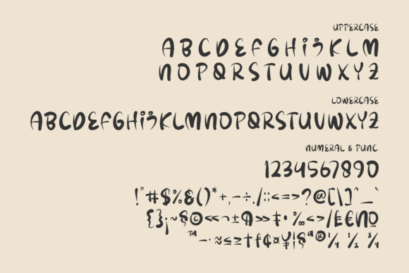 Baleria Kidson Font Poster 13