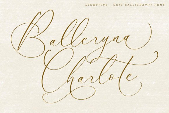 Balleryna Charlote Font Poster 1