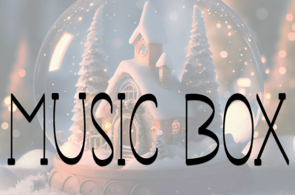 Ballon Rainbow Font Poster 3