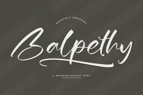 Balpethy Font