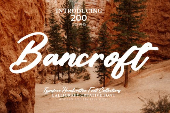 Bancroft Font Poster 1